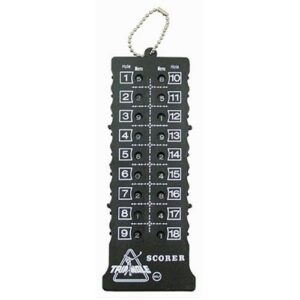 Golfa šāvienu skaitītājs 18 caurumu skaitītājs