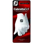 Sieviešu golfa cimdi FootJoy CabrettaSof white