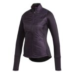 Adidas Hybrid stepēta dāmu jaka purpursarkana