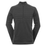 Adidas STMNT 1/4 Zip melns golfa sporta krekliņš