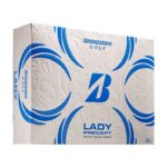 Bridgestone Lady Precept baltas 12 gab. dāmu golfa bumbiņas