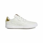 Adidas Adicross Retro Ladies white/gold sieviešu golfa apavi
