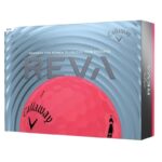 Sieviešu golfa bumbiņas Callaway REVA Ladies pink