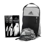 Adidas dāvanu komplekts - apavu soma, cimdi, Adidas cepure