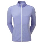 Footjoy Full-Zip Space Dye Midlayer Sieviešu violets
