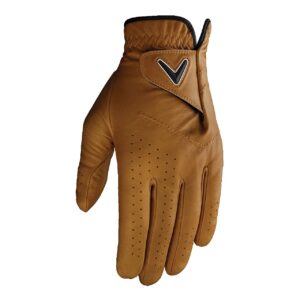 Vīriešu golfa cimdi Callaway Opti-Color Glove brown