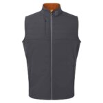 Vīriešu golfa vestes Footjoy Hybrid Vest charcoal