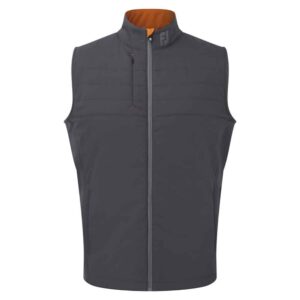 Vīriešu golfa vestes Footjoy Hybrid Vest charcoal