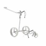 JuStar Carbon Light elektriskais golfa ratiņš