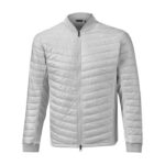 Vīriešu golfa jaka Mizuno Move Warmer Jacket silver
