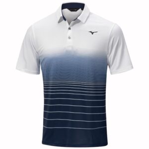 Mizuno Quick Dry Mirage Polo balts polo krekliņš