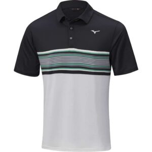 Mizuno Quick Dry Oceanic Polo melns polo krekliņš