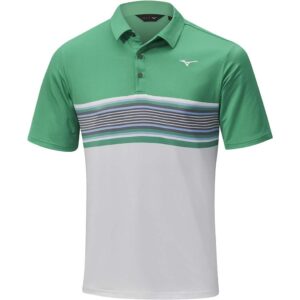 Mizuno Quick Dry Oceanic Polo zaļš polo krekliņš