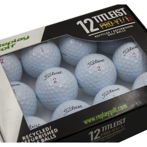 Sady použitých golfových míčů