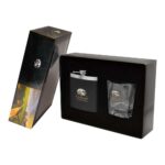 ST ANDREWS VISKIJA TUMBLERIS + HIPFLASK KOMPLEKTS