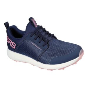Skechers Go Golf Max Sport Ladies tumši/rozā krāsas sieviešu golfa apavi