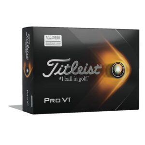 Titleist ProV1 AIM 12-pack golfa bumbiņas