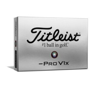Titleist -ProV1x LEFT DASH 12pakešu golfa bumbiņas