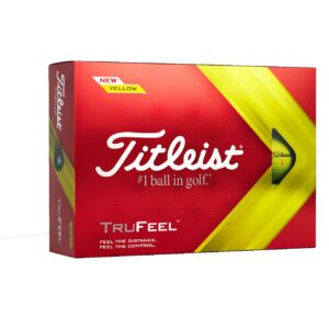 Titleist TruFeel 12pakešu krāsainas golfa bumbiņas