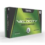 Wilson Tour Velocity Feel 15-pack golfa bumbiņas