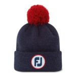 Ziemas golfa cepure Footjoy Solid Pom Pom Beanie