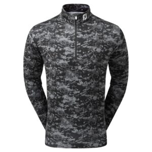 Vīriešu golfa sporta krekliņš Footjoy Cloud Camo Print black