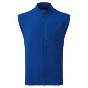 Vīriešu golfa vestes Footjoy Ottoman Knit Vest blue