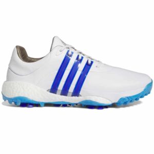 Adidas TOUR360 balti/zili vīriešu golfa apavi