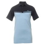 Vīriešu golfa polo krekliņš Mizuno Elite Bloc Polo dream blue