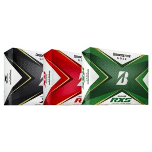 Trīs Bridgestone Tour B golfa bumbiņu komplekts