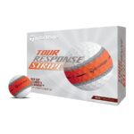 Taylor Made Tour Response Stripe orange 12-pack golfa bumbiņas