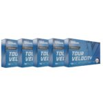 Wilson Tour Velocity Accuracy golfa bumbiņu piecu iepakojumu komplekts